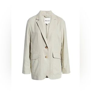 MADEWELL Breezewoven Larsen Blazer - Size M